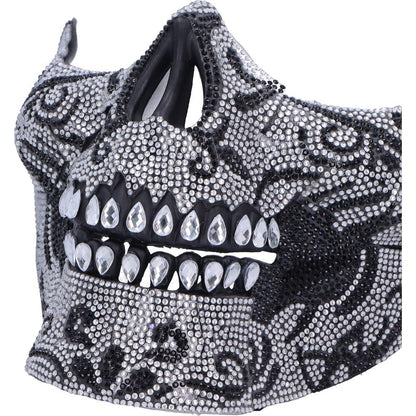 Jewelled Masquerade Silver 17.5cm Mask for Cosplay 6
