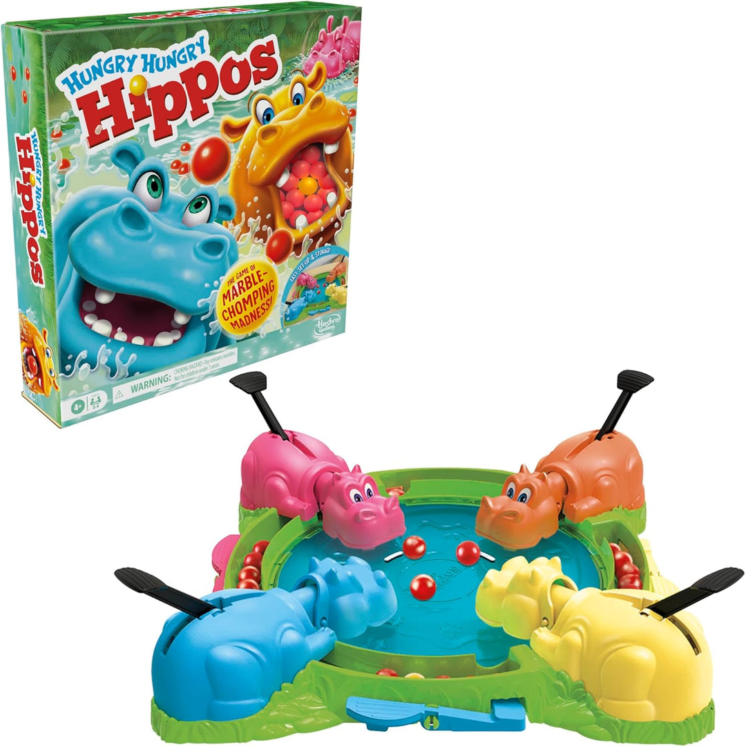 Hungry Hungry Hippos Kids Action Board Game by Hasbro UK
