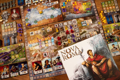 Nova Roma Emperor Constantine Builds The New Roman Empire Euro Strategy Board Game 5