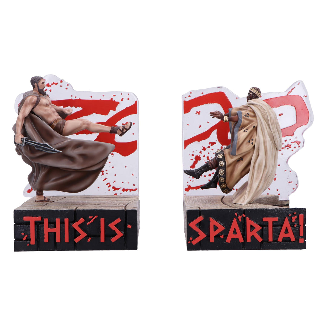 300 This Is Sparta Battle Bookends 24cm