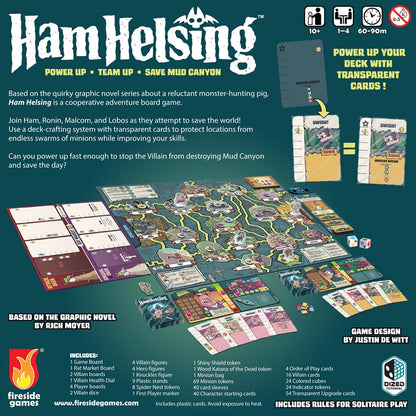 Ham Helsing Board Game by Fireside 6