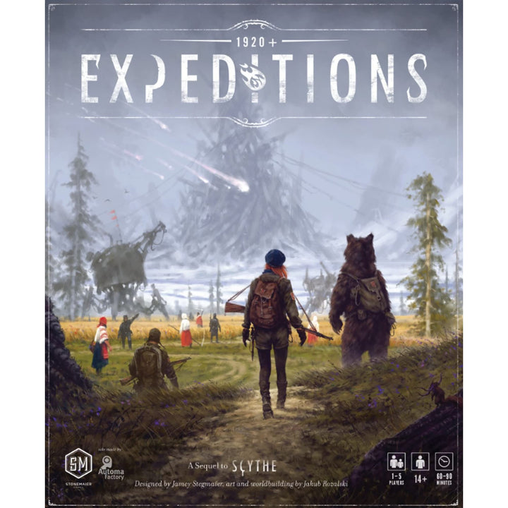 Stonemaier Games: Expeditions (Base Game) | A Competitive Engine Building & Exploration Strategy Board Game Set in an Alternate European History | 1-5 Players, 90 Mins, Ages 14+