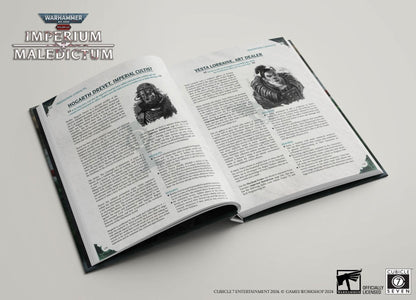 Imperium Maledictum Inquisition GMs Guide Warhammer 40000 Roleplay Roleplaying Game by Cubicle Seven 5