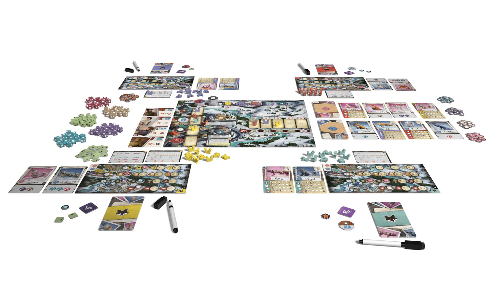 The Fox Experiment Board Game by Pandasaurus 2