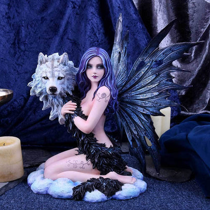 Spirit Wolf Fairy Ornament 33.5cm 6