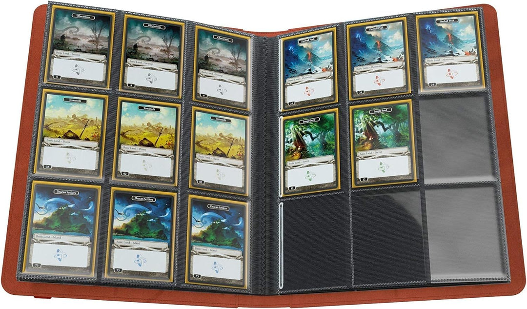 PRIME Album 18-Pocket Organize Standard and Japanese Size Collectible Cards Premium Card Game Protector Holds up to 360 Cards