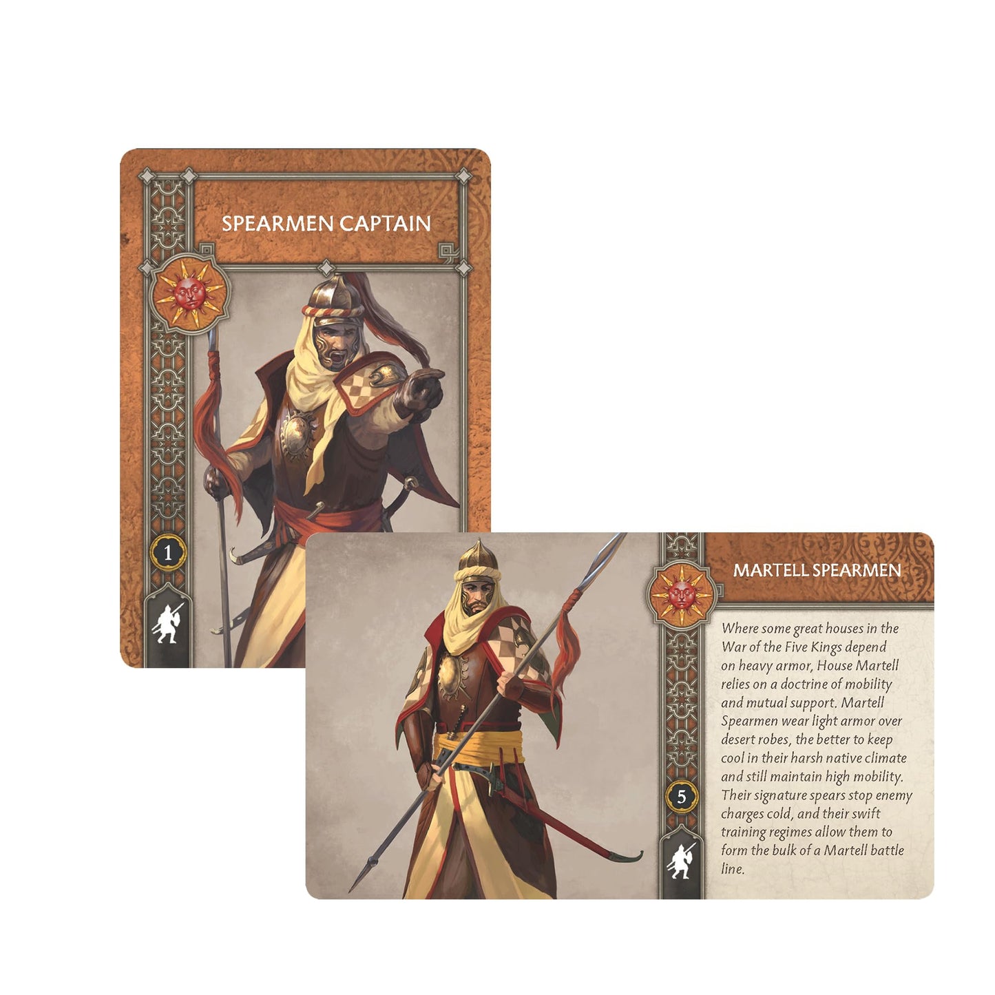CMON A Song of Ice and Fire Tabletop Miniatures Game Martell Spearmen Unit Box - Elite Defenders of Sunspear, Strategy Game for Adults, Ages 14+, 2+ Players, 45-60 Minute Playtime, Made by CMON 4