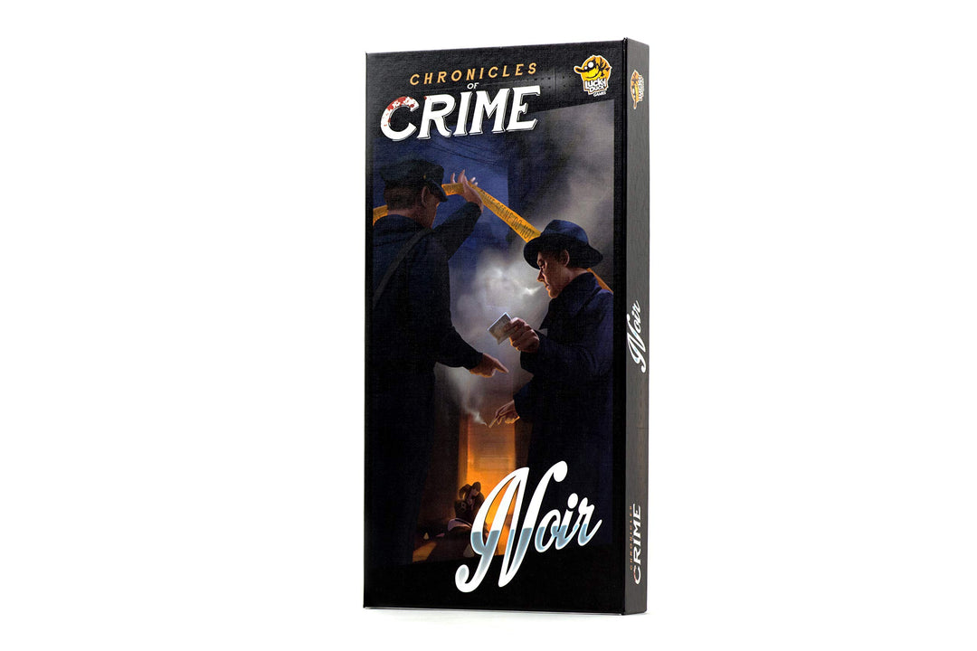 Chronicles of Crime Noir Board Game EXPANSION - Dive into a Noir Detective Adventure! Cooperative Mystery Game for Kids and Adults, Ages 14+, 1-4 Players, 60-90 Min Playtime, Made by Lucky Duck Games