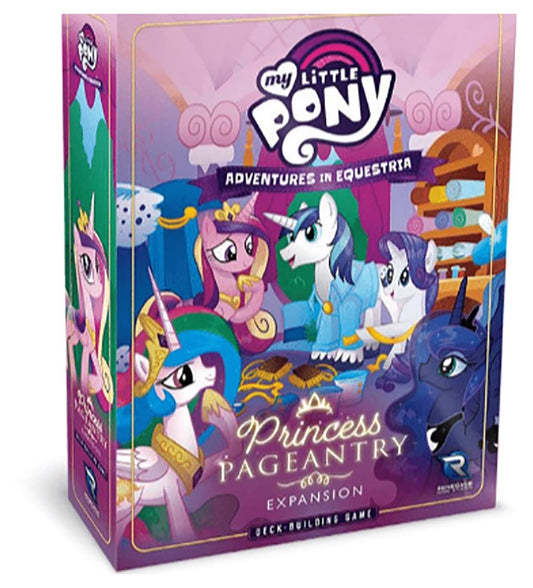 Renegade Game Studios My Little Pony: Adventures in Equestria Deck-Building Game - Princess Pageantry Expansion - Ages 14+, 1-4 Players, 45-90 Min 1
