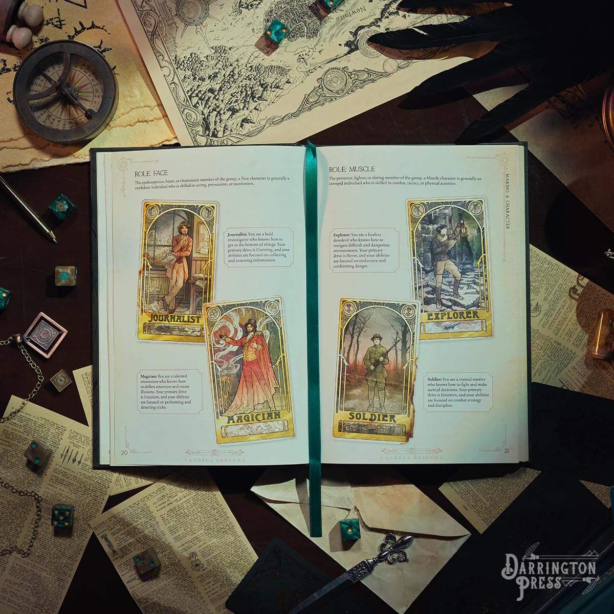Candela Obscura Core Rulebook Roleplaying Game by Darrington Press 4