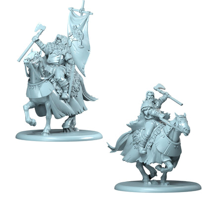 CMON A Song of Ice and Fire Tabletop Miniatures GameHouse Umber Ravagers Unit Box - Swift and Merciless Cavalry! Strategy Game for Adults, Ages 14+, 2+ Players, 45-60 Min Playtime, Made 3
