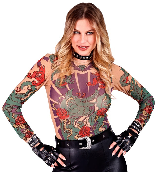 Angel Wings Tattoo Shirt Natural Look
