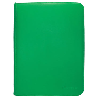 Ultra PRO - Vivid 9-Pocket Zippered PRO-Binder: (Green) - Protect Up to 360 Collectible Trading Cards, Sports Cards or Valuable Gaming Cards, Ultimate card Protection 2
