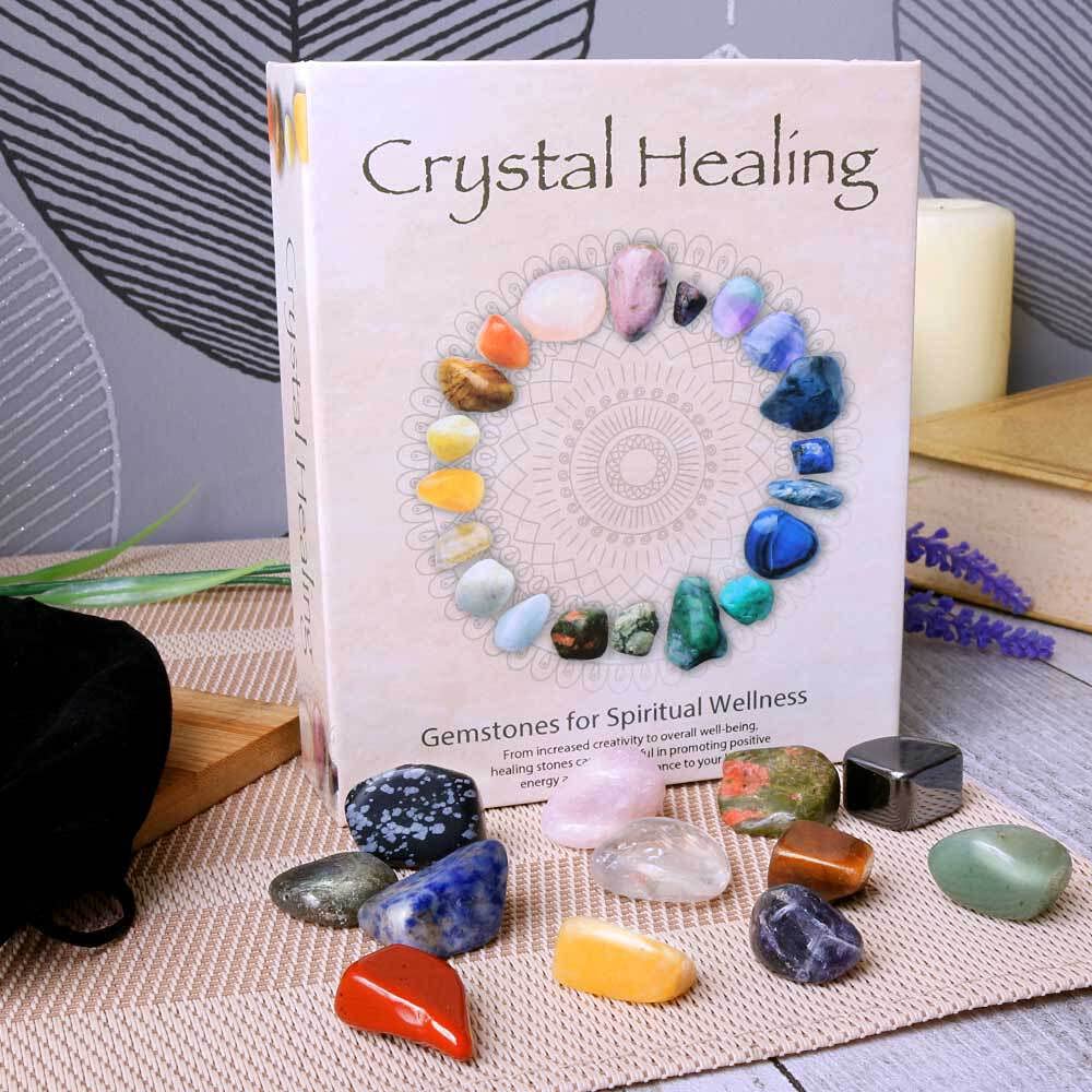 Crystal Healing Set Of 12 Stones Promoting Spiritual Wellness