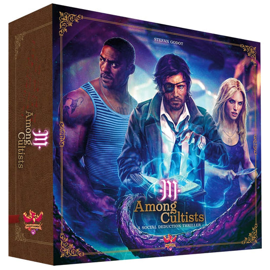 Among Cultists Board Game A Social Deduction Thriller 1