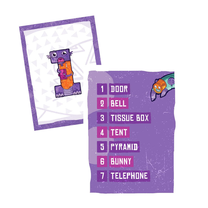 Alan & Bobbys Block and Guess Board Game Team Based Word Building Challenge