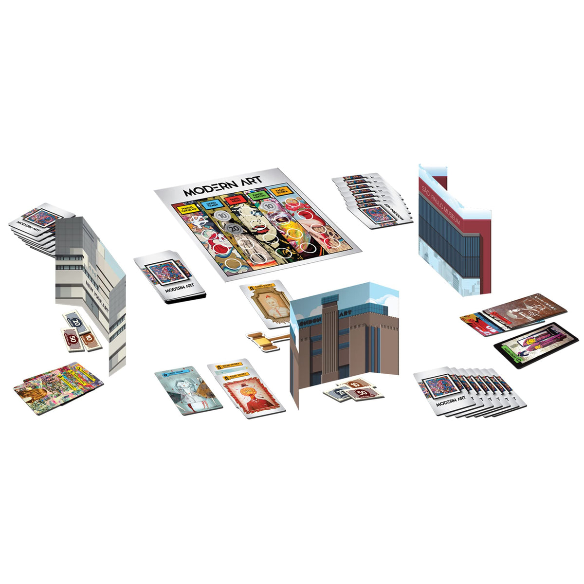 Modern Art Board Game by CoolMiniOrNot Inc 2