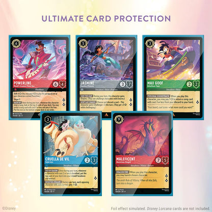 Disney Lorcana TCG Card Sleeve Pack 65 ctn Goofy Set 9 Trading Card Game by Ravensburger 2