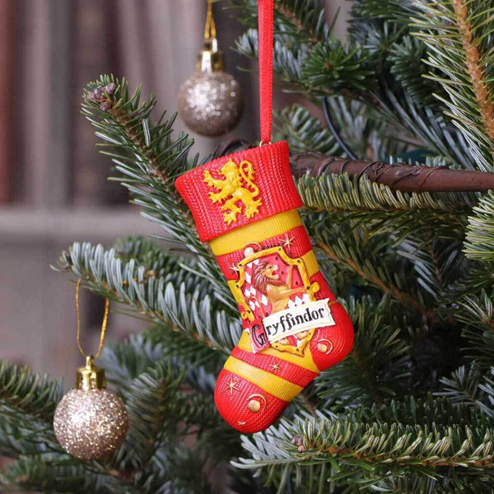 Harry Potter Gryffindor Stocking Hanging Festive Ornament Officially Licensed