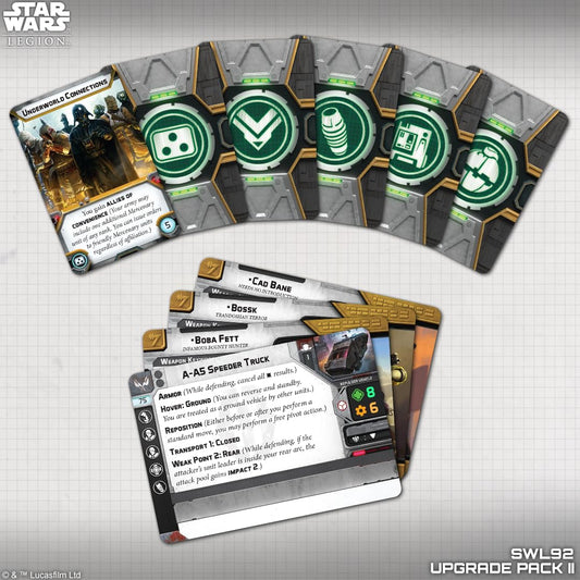 Star Wars Legion Upgrade Card Pack II Expansion Enhance Your Mercenary Forces 2