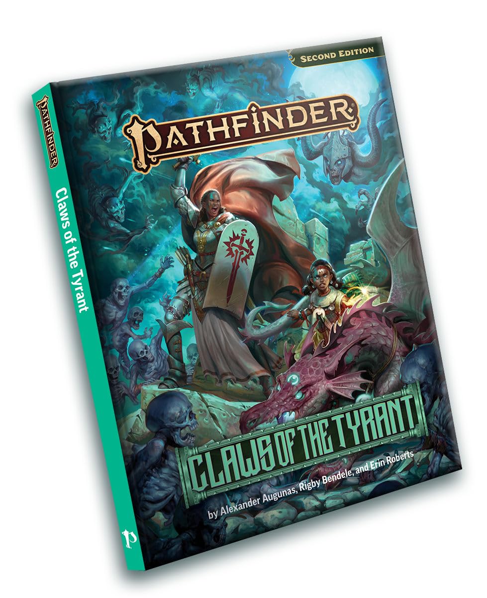 Pathfinder Adventure Claws of the Tyrant P2 Roleplaying Game by Paizo Publishing 1