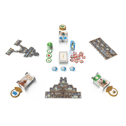 7 Wonders Architects Medals Board Game Expansion New Wonders Strategies 5