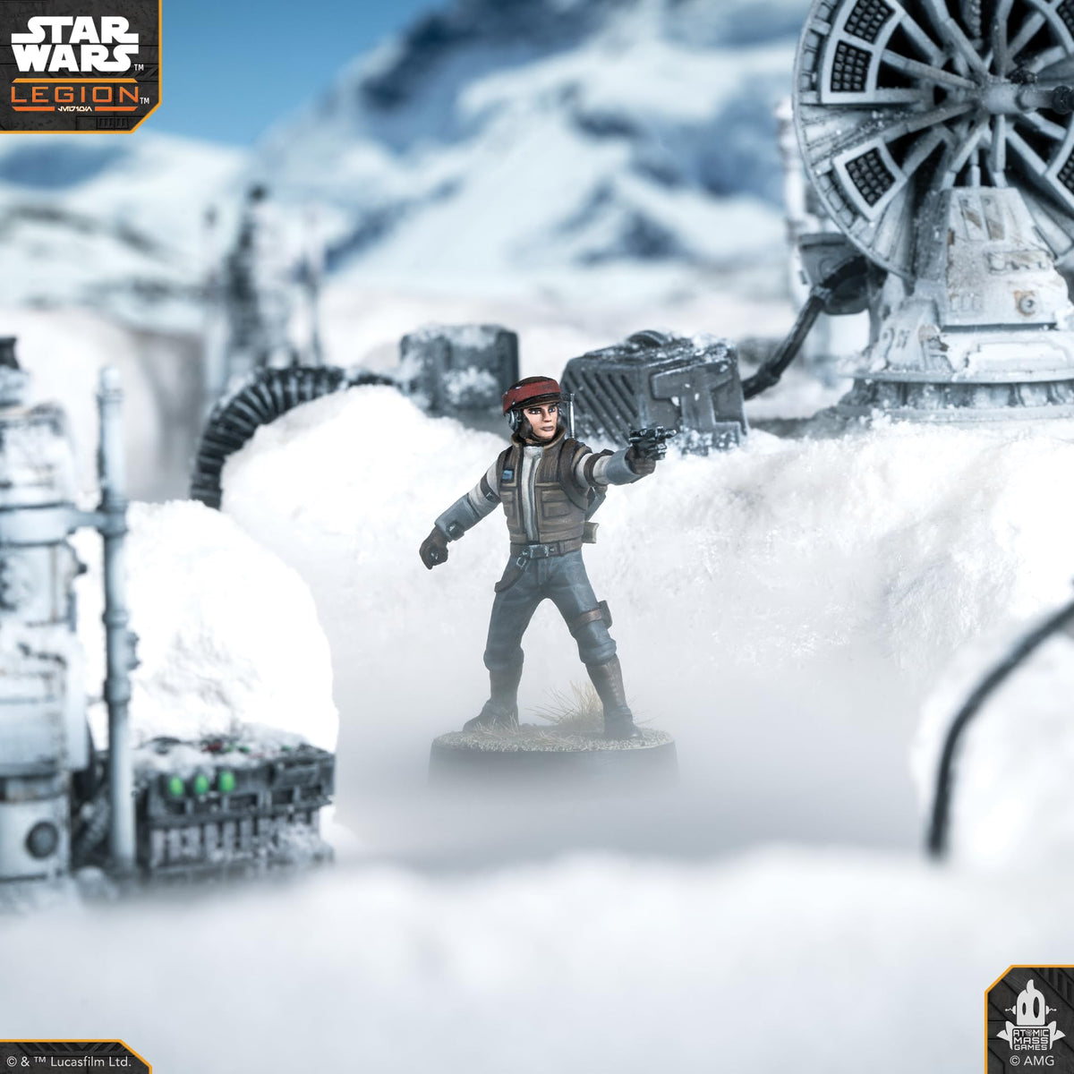 Star Wars Legion Customisable Rebel Officer and Agent Miniature Game by Atomic Mass 5