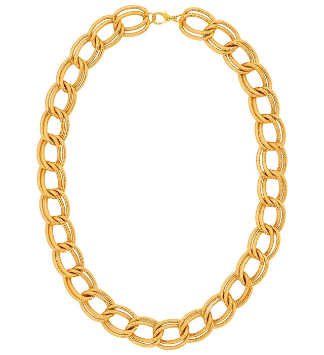 Gold Necklace 60 Cm