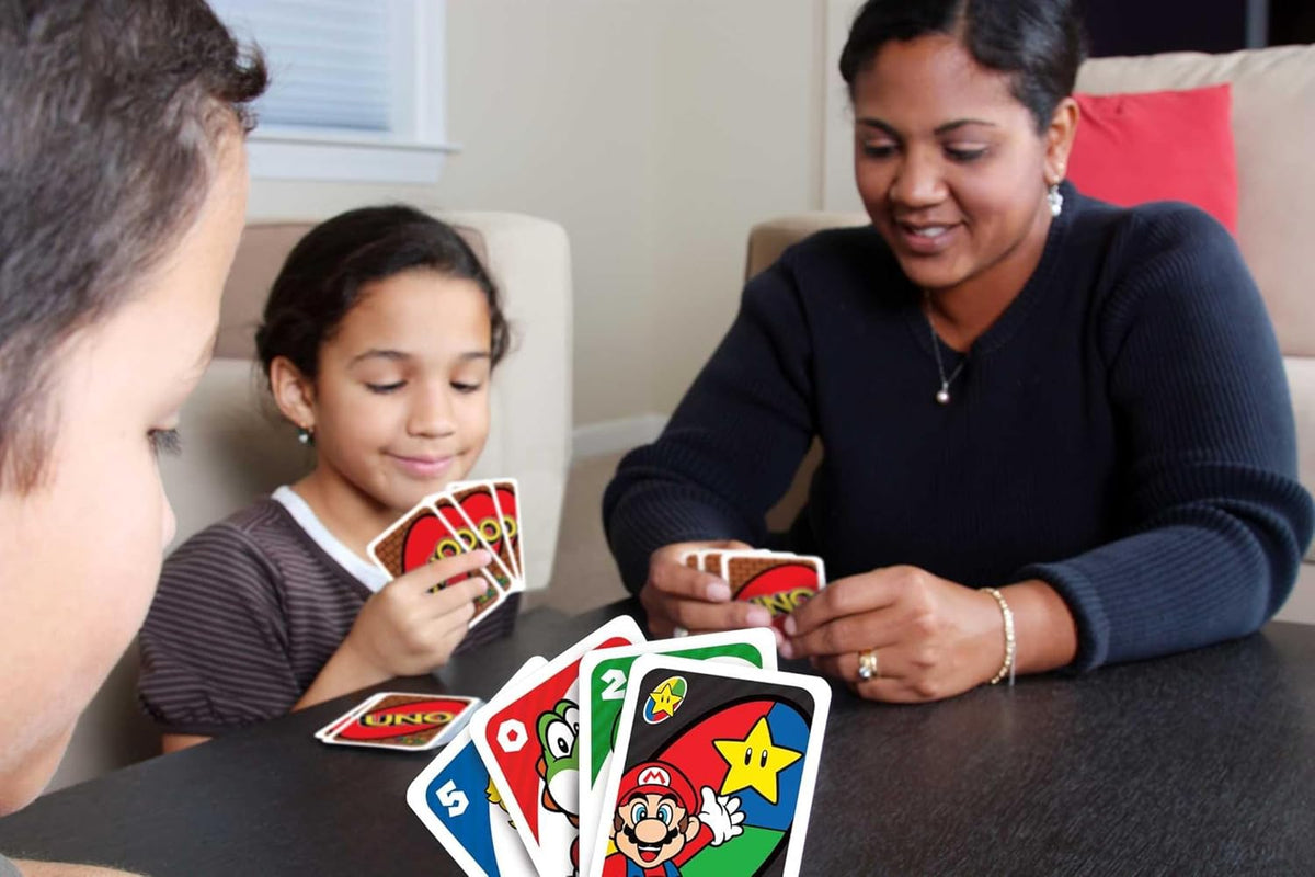 UNO Super Mario Bros Card Game