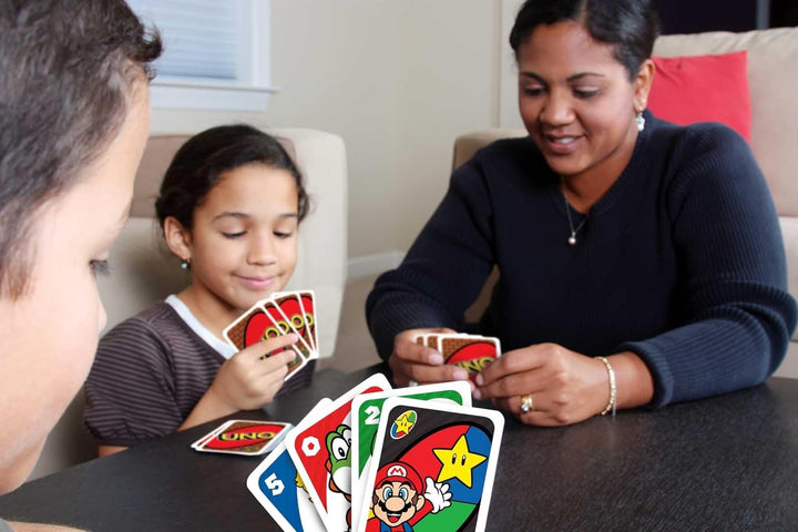 UNO Super Mario Bros Board  Card by Mattel