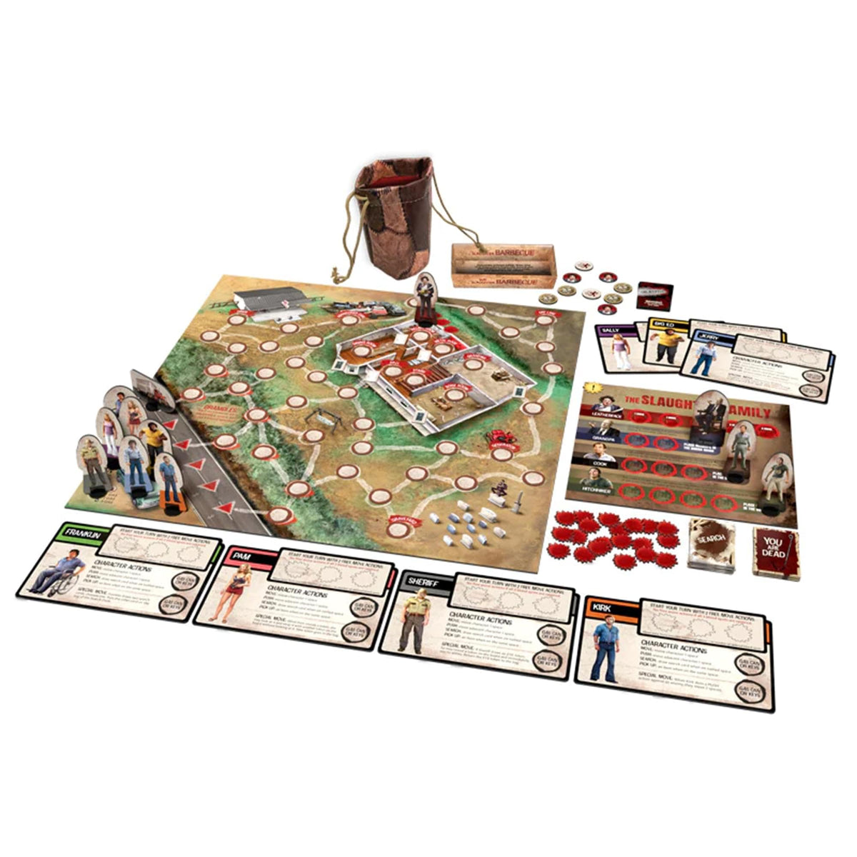 The Texas Chainsaw Massacre Board Game by Trick Or Treat 3