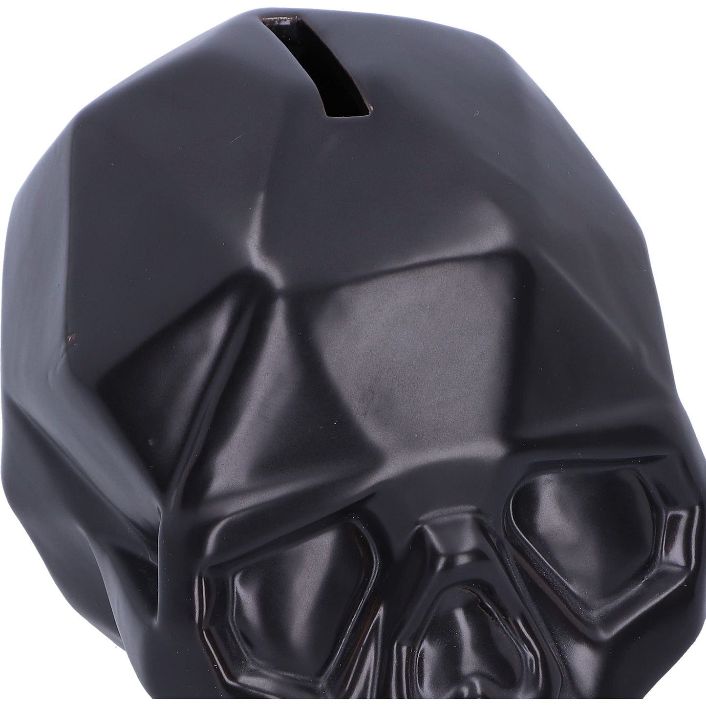 Geometric Black Skull Money Box 11.6cm 7