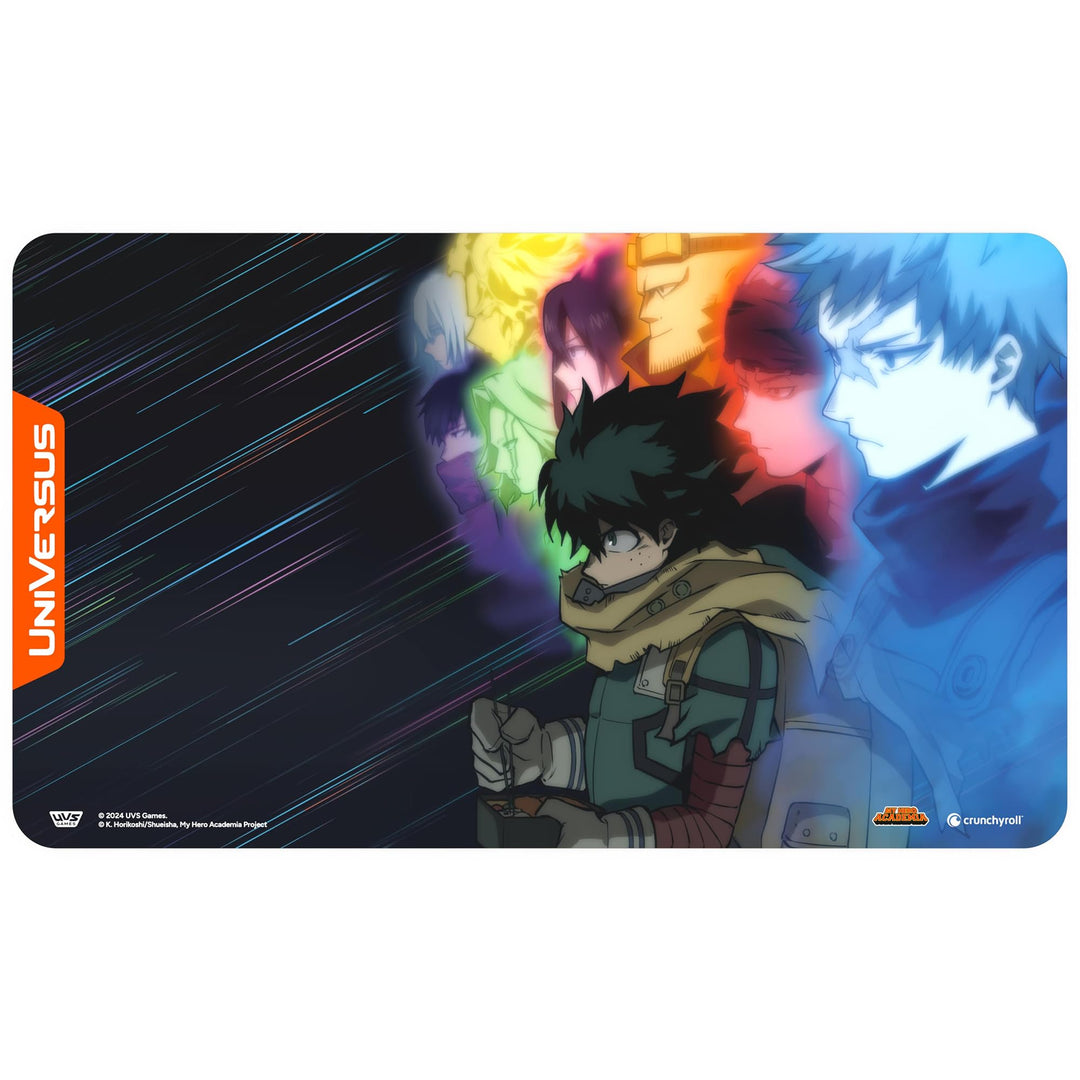 UniVersus: My Hero Academia: Wielding One for All Playmat - 24 x 14 Neoprene Mat, Tabletop Card Game Accessory, UVS Games, Officially Licensed