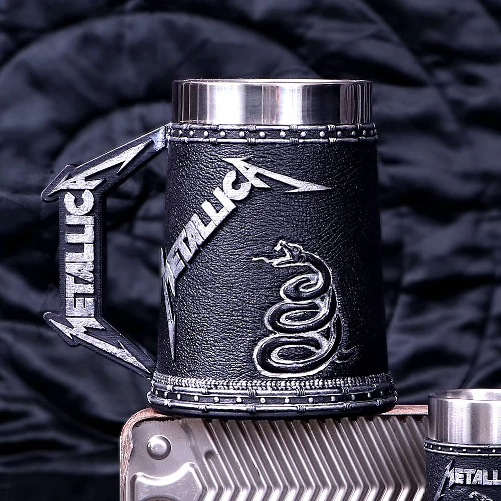 Metallica Black Album Tankard Officially Licensed