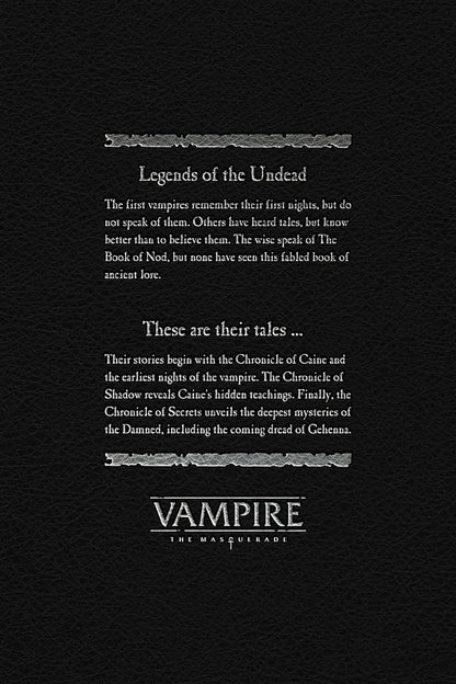 Renegade Game Studios Vampire: The Masquerade 5th Edition Roleplaying Game The Book of Nod, Collection of Mythic Texts 2