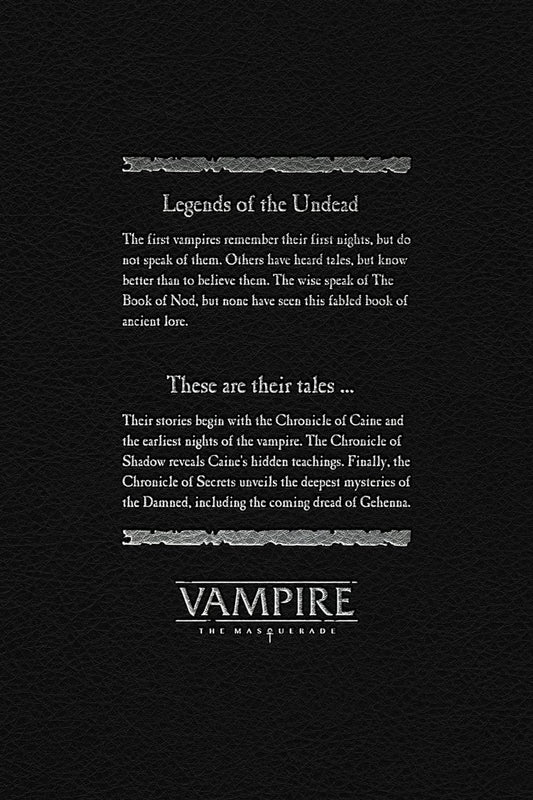 Renegade Game Studios Vampire: The Masquerade 5th Edition Roleplaying Game The Book of Nod, Collection of Mythic Texts 2