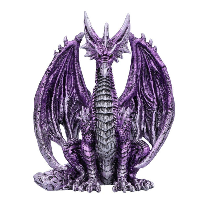 Porfirio Purple Dragon Figurine 17.7cm