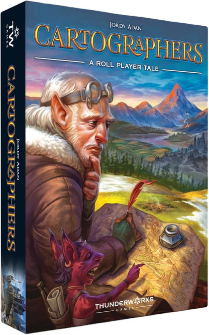 Cartographers a Roll Player Tale Board Game