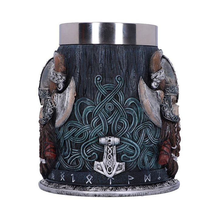 Danegeld Viking Tankard with Removable Stainless Steel Insert 18cm