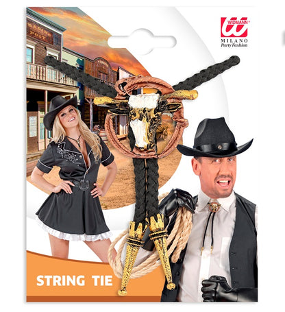 Deluxe Cowboy String Tie
