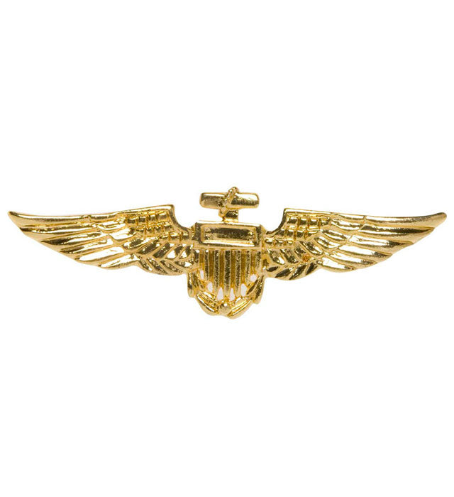 Gold Aviator Brooche