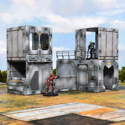 Halo Flashpoint Outpost Buildable Terrain Set Board Game by Mantic 2