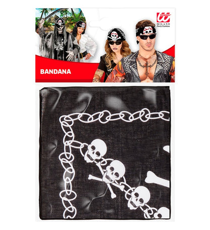 Pirate Skulls Bandana 55X55 Cm - 100% Cotton