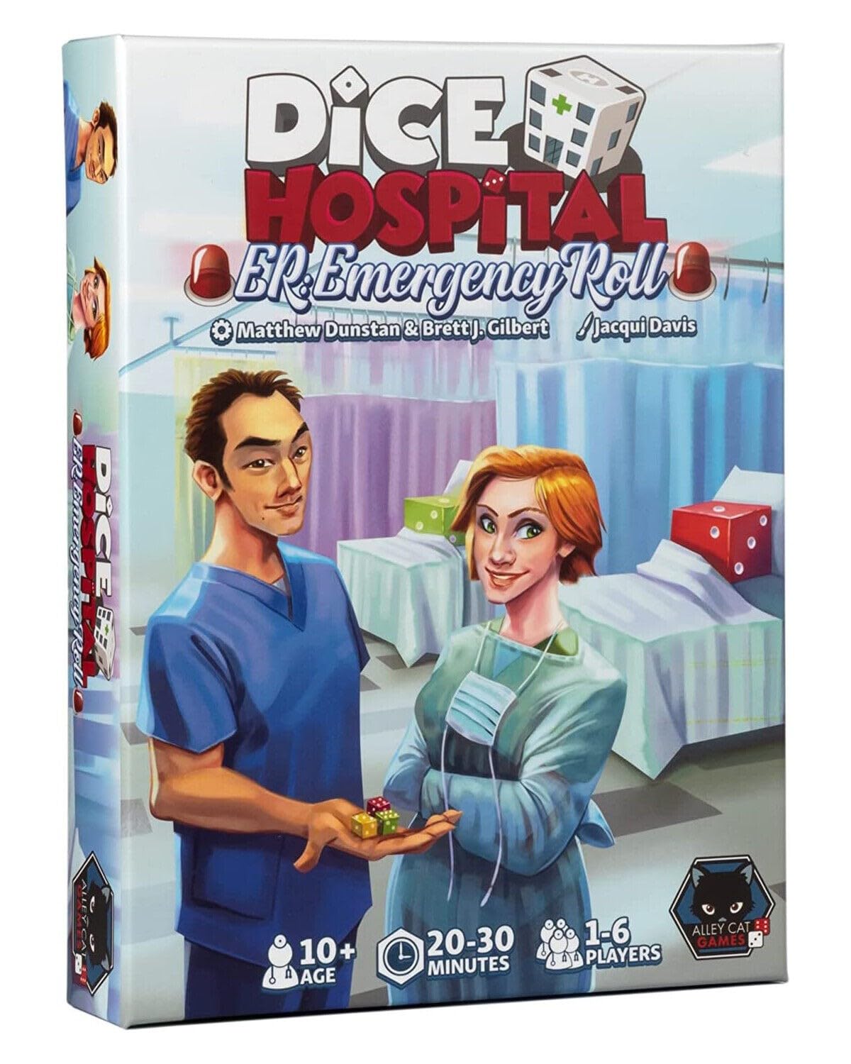 Dice Hospital Emergency Roll by Alley Cat Games, Strategy Board Game 1