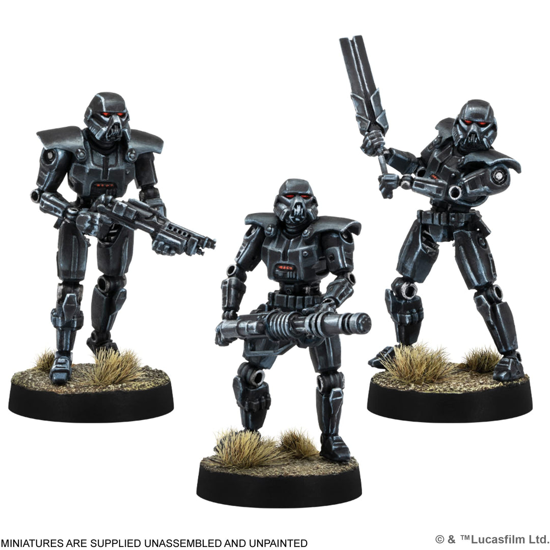 Star Wars: Legion Imperial Dark Troopers Unit Expansion - Tabletop Miniatures Game, Strategy Game for Kids and Adults, Ages 14+, 2 Players, 3 Hour Playtime, Made by Atomic Mass Games