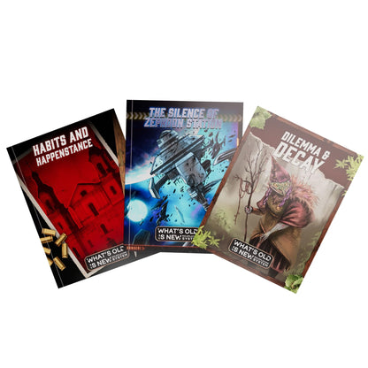 Modiphius Entertainment: WOIN Starter Box Set - What's Old is New Roleplaying System, Tabletop RPG, All-in-One Kit Includes Booklets, Maps & Dice 3