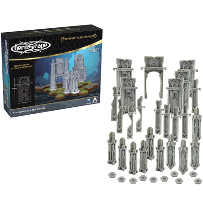 Heroscape The Ruins at Laurs Edge Terrain Expansion Board Game by Renegade Studio 6