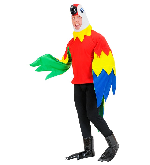 Parrot  Costume, Mask, Feet 