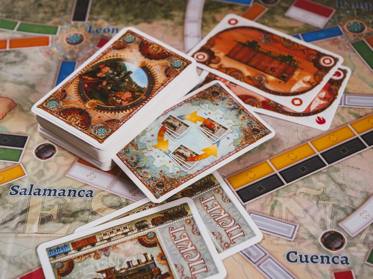 Ticket To Ride Map Collection 8 Iberica & South Korea Board Game Expansion 7