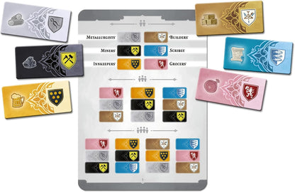 Kutna Hora The City of Silver Economic Board Game